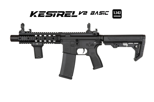 Airsoftová puška Specna Arms SA-E05 EDGE™ Kestrel™ ETU 1.14 J Light Ops Stock Černá