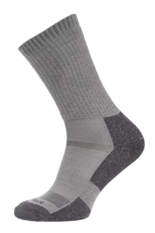 Na Giean ENHANCED MEDIUM WEIGHT CREW ponožky NGCM0003 GREY L (44-46) Grey