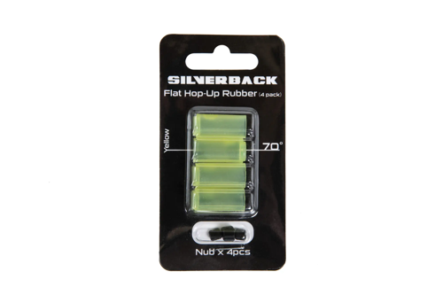 Sada 4 gumiček Hop-Up Silverback 70° pro repliky SRS/TAC-41