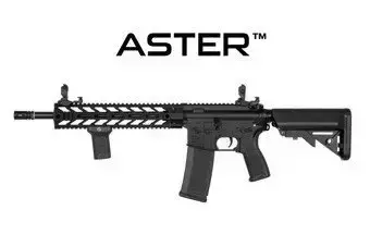 Airsoftová zbraň puškaka SA-E15 EDGE™ ASTER™ V2 Custom - černá