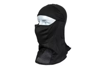 Light Balaclava with Face Protector - Black