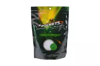 Kuličky Rockets Professional BIO 0,23g - 1kg - bílé