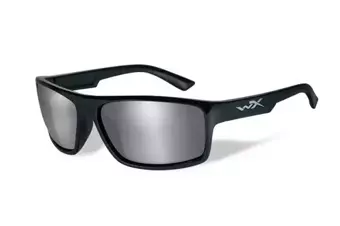 Wiley X® PEAK Glasses - Grey Silver / Gloss Black