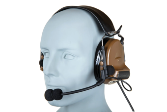 Zestaw słuchawkowy Tac-Sky WYS0014 CtC II Headset Coyote Brown