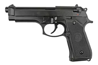 Pistola de airsoft M92 v.2 (caja de LED) - negro