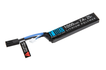 Akumulator Li-Po Titan 1000mAh 7.4V 25C Tamiya Stick