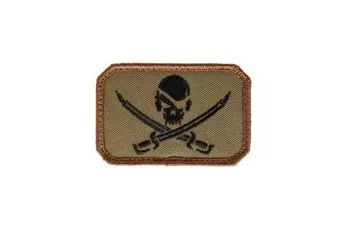 Patch Crâne de pirate - Forêt