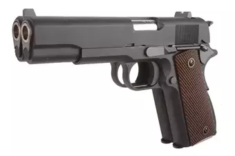 Pistola de airsoft M19Doble cañón - negro