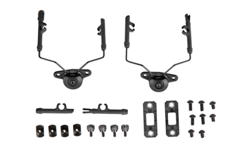 Montaż słuchawek Tac-Sky typu Comtac MK 2.0 (ARC, MLOK, TW) Czarny