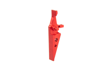 Aluminium CNC Jefftron Flat Trigger Rouge