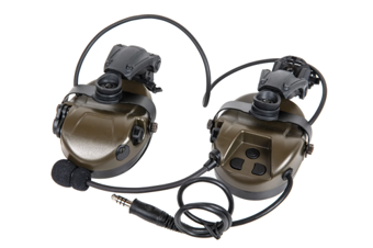 Tac-Sky WYH303 headset with ARC mounting Foliage Green