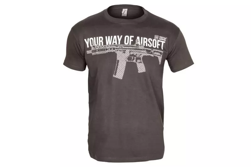Specna Arms Shirt - Your Way of Airsoft 04 - Grey/White