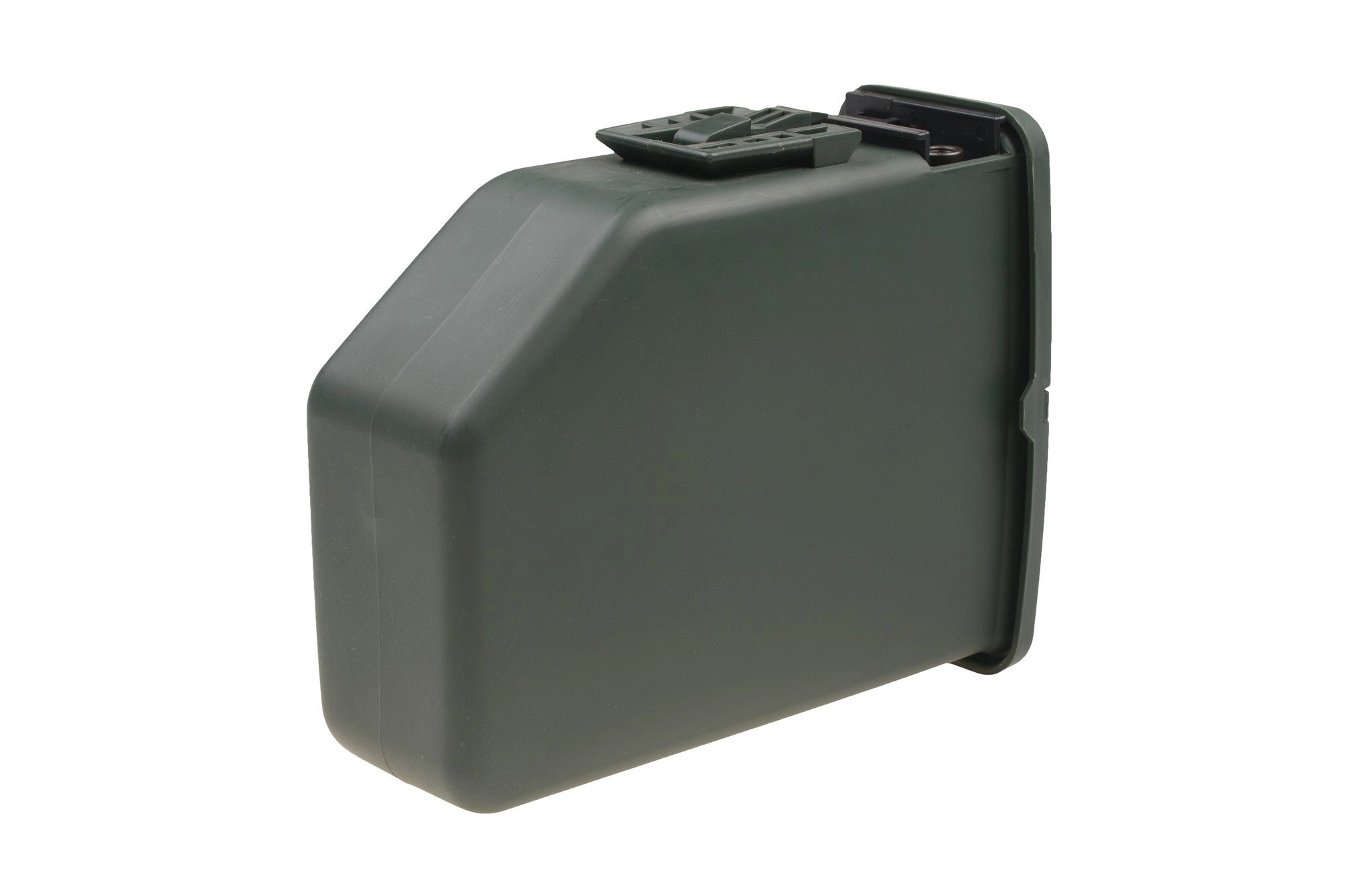 Chargeur boîte de 2400 billes pour répliques type M249 - vert olive -  boutique Gunfire