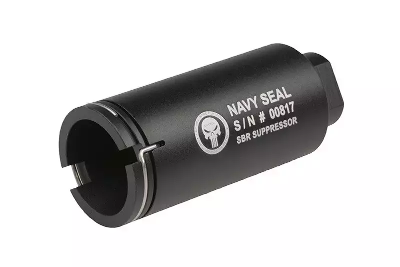 Navy Seal Gas Concentrating Flash Hider - Tan - shop Gunfire