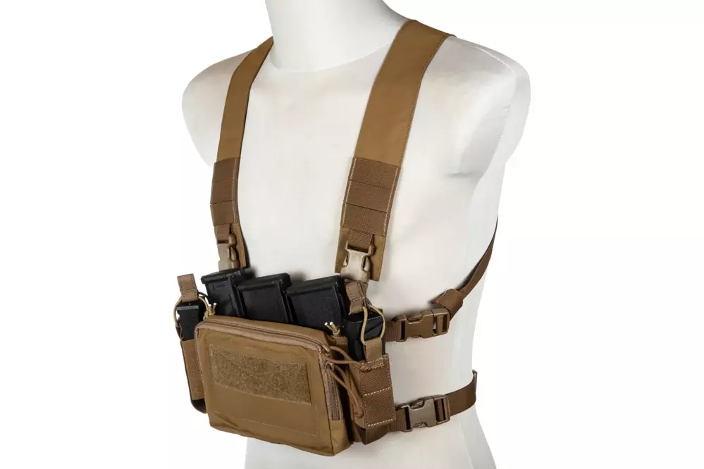 Emerson D3CR Chest Rig Tactical Vest Lightweight Quick Release with Mag Pouch 