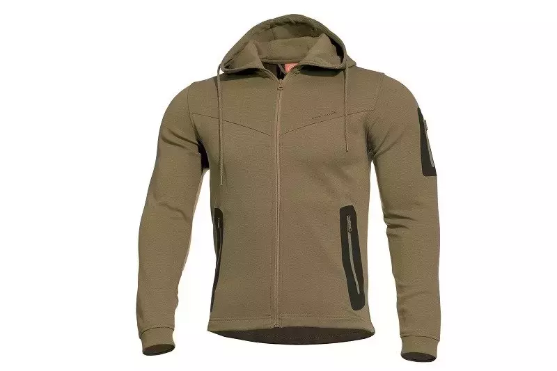 coyote tan hoodie