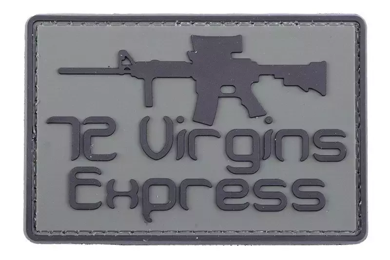 3D patch - 72 Virgins Express - shop Gunfire