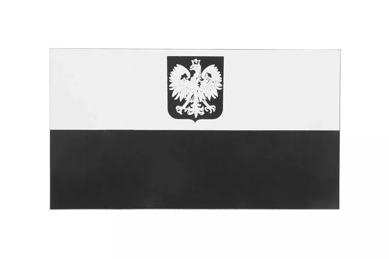 - Gunfire Badge Flag - Polish IR A2 WH/BLK - shop GEN2