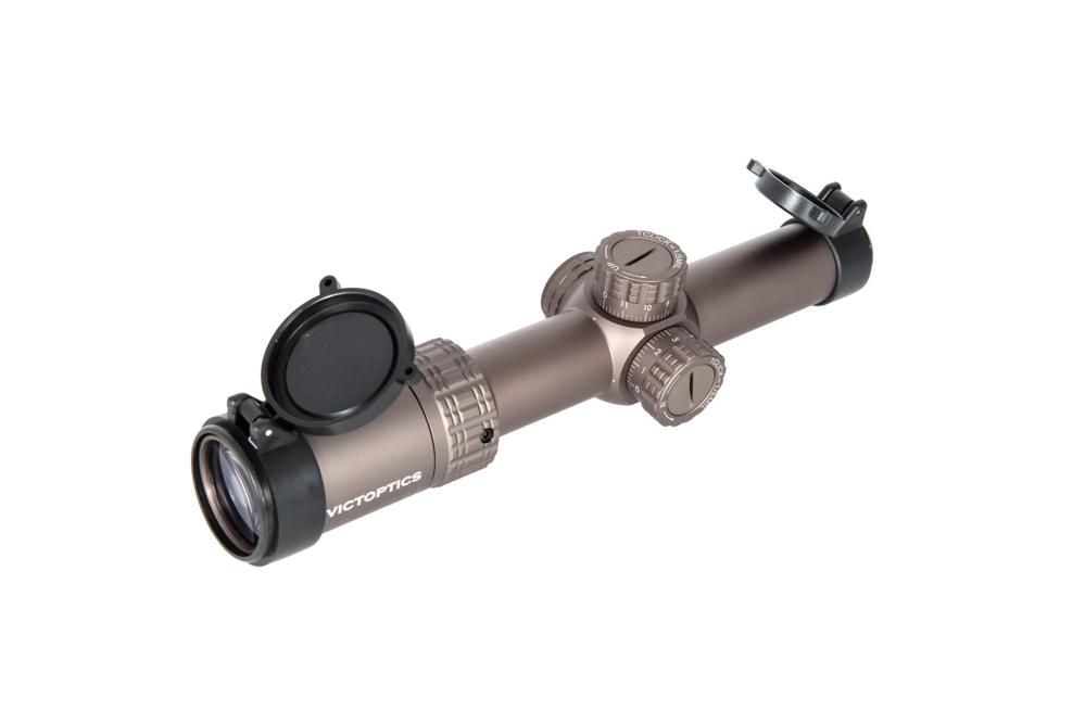 VictOptics S6 1-6x24 Scope - Burnt Brown - shop Gunfire