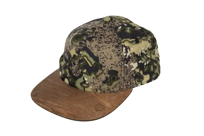 Baseball cap with a MAPA pattern