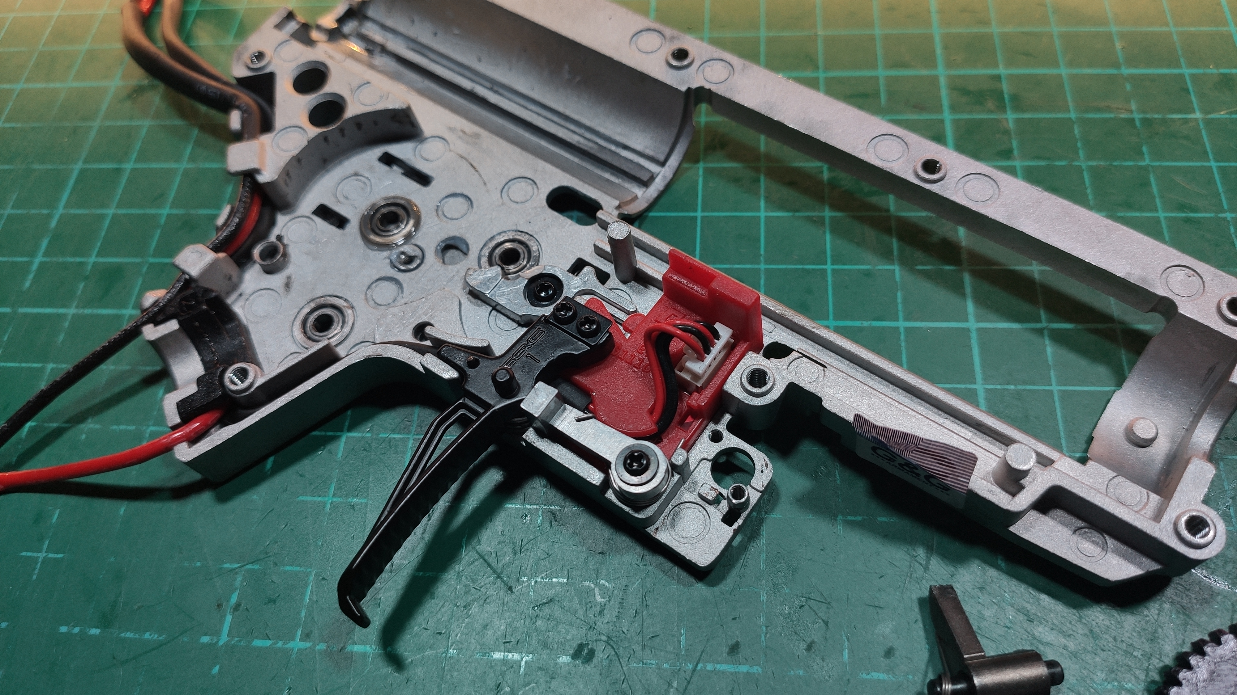 gearbox of the PCC45 replica