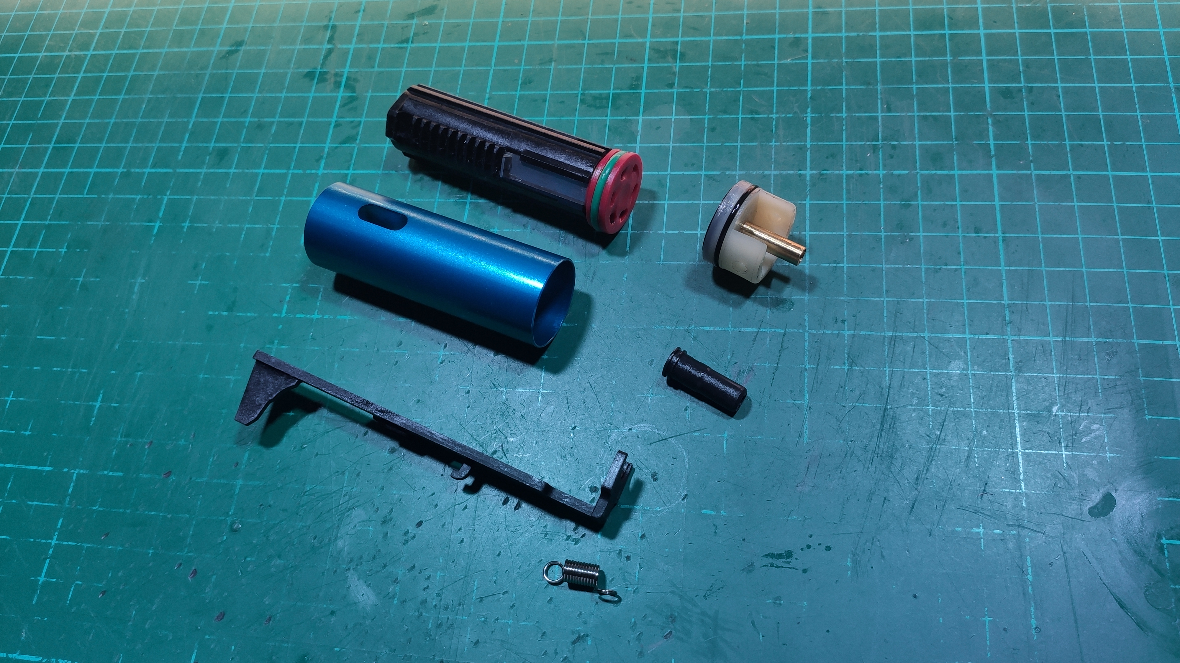 pneumatic system of the PCC45 replica