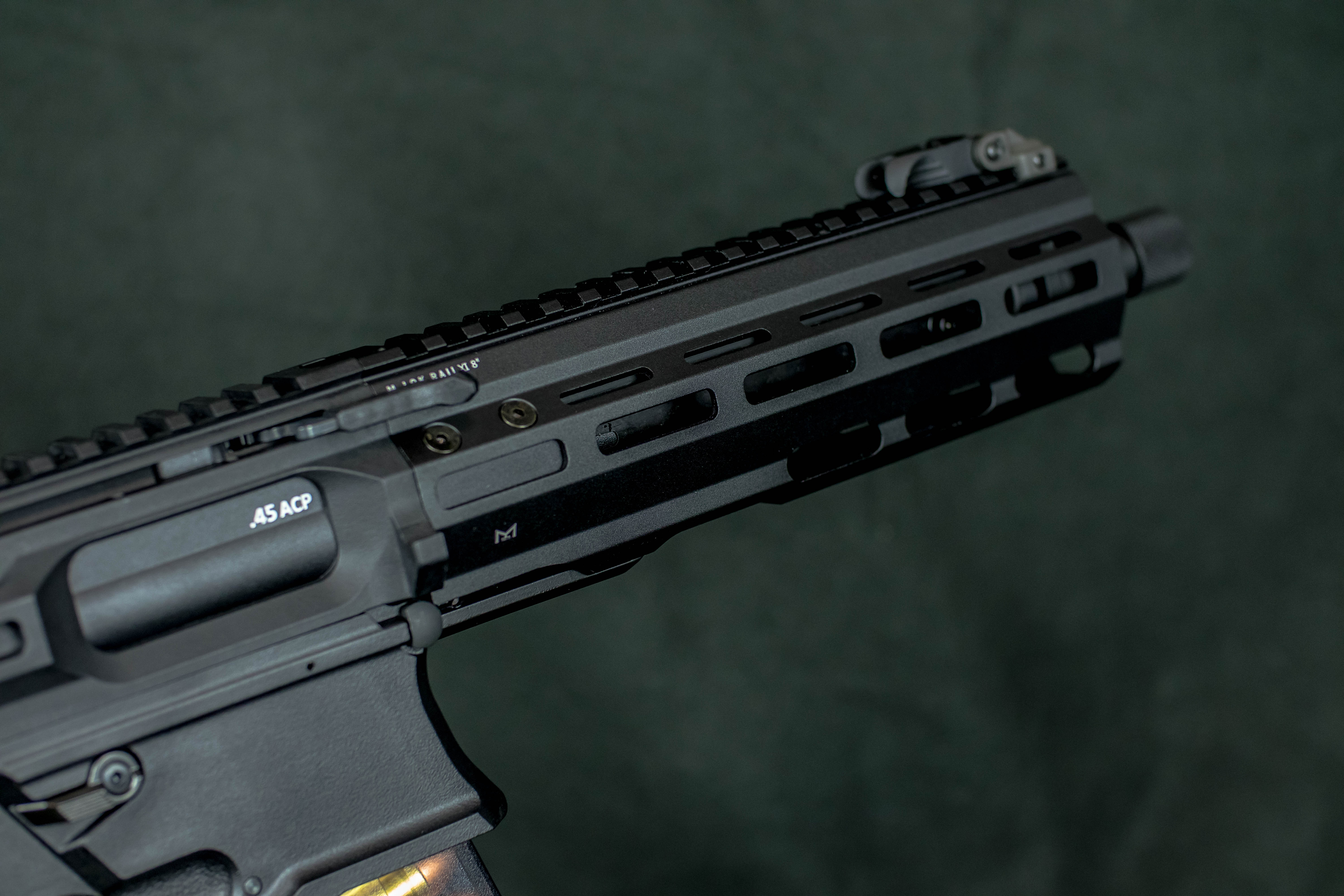 handguard of the PCC45 replica