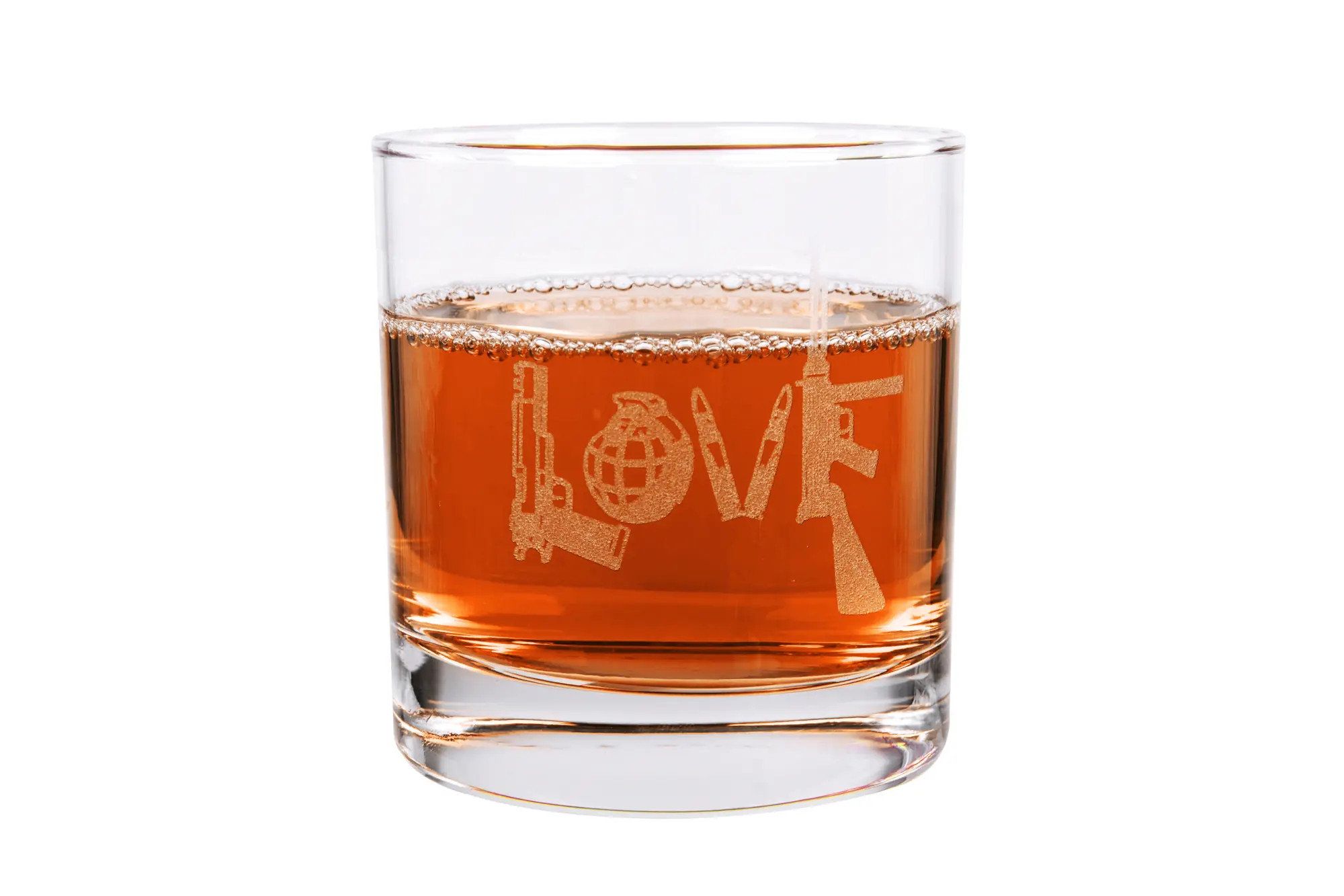 Vaso de whisky Lucky Shot