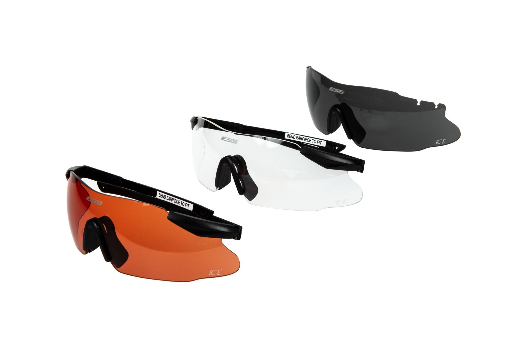 Lunettes balistiques ICE Kit tactique