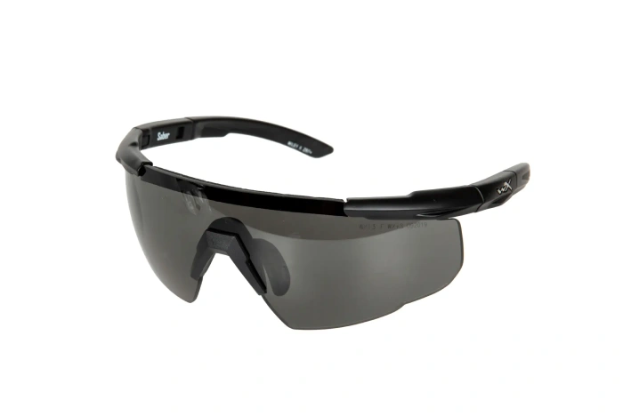Okulary Wiley X® SABER ADV Matte Black - szare / przezroczyste