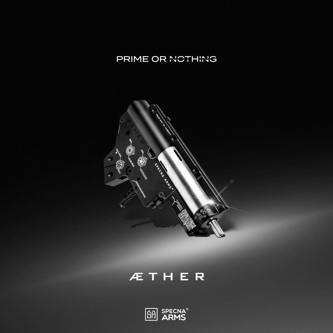 Wzmocniony gearbox AETHER w replice Specna Arms SA-P28 PRIME
