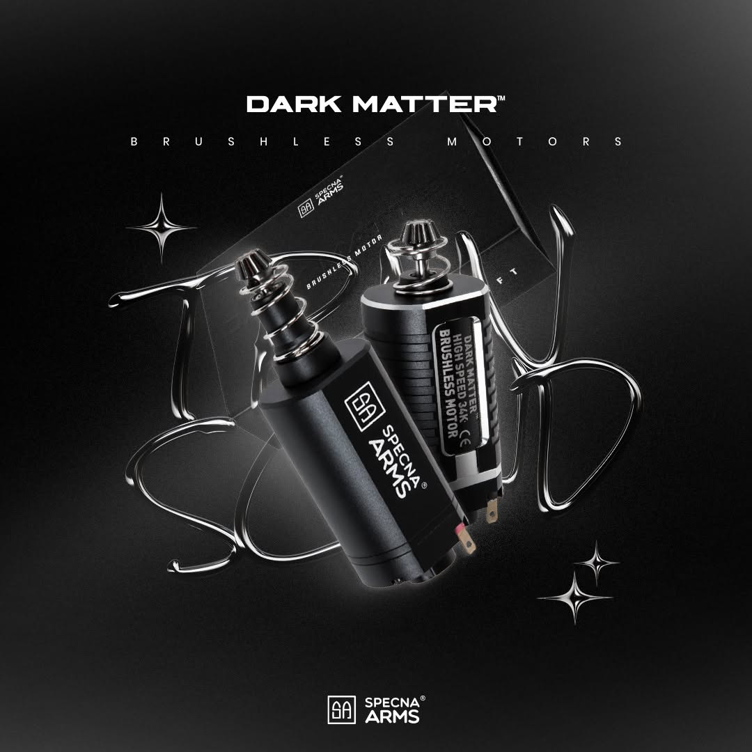 Silnik bezszczotkowy DARK MATTER w replice Specna Arms SA-P28 PRIME