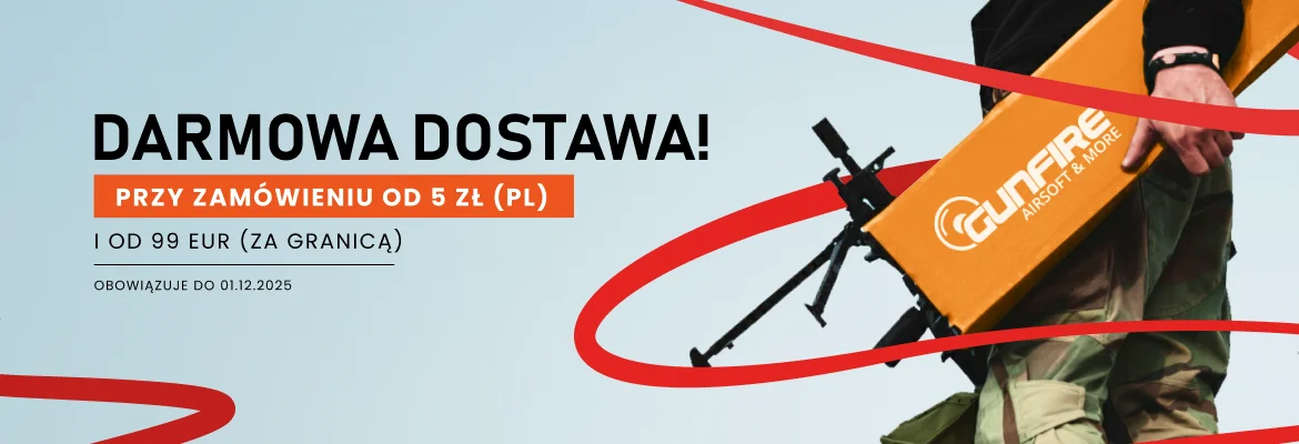 Darmowa dostawa Gunfire