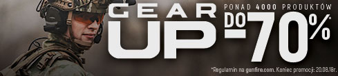 Promocja Gear Up w Gunfire!