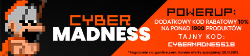 Tajny kod promocyjny na Cyber Madness!