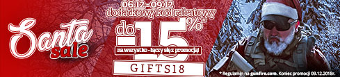 Mikołajkowy kod promocyjny do -15%!