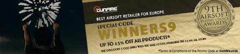 Winners promo code!
