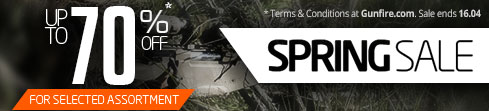 Spring Sale in Gunfire!