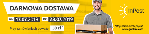 Darmowa dostawa w Gunfire!