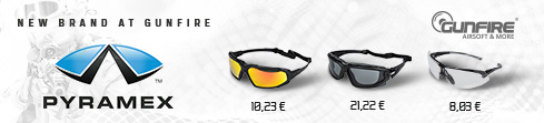 New brand in Gunfire - Pyramex!