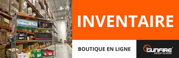 Inventaire dans la boutique en ligne!