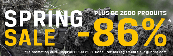 Vente de printemps chez Gunfire