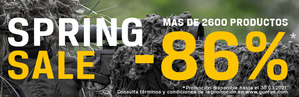 Rebajas de primavera en Gunfire