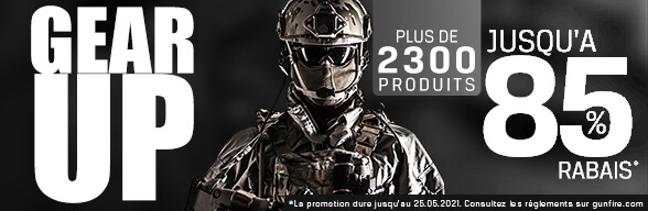 Vente de Gear Up chez Gunfire !