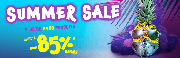 La vente d'été est en cours !