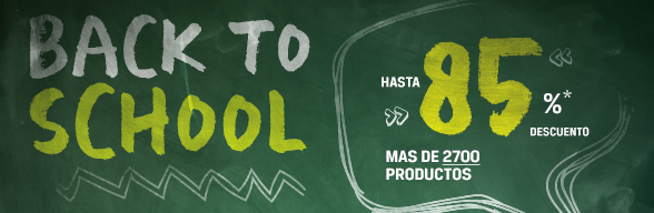 ¡Promoción de Back To School!