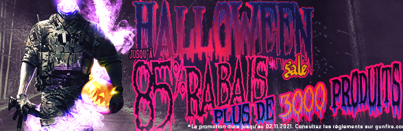 Soldes d'HALLOWEEN à Gunfire !