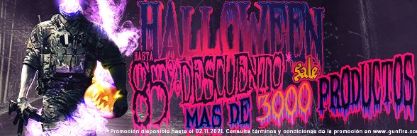 ¡Rebajas de HALLOWEEN en Gunfire!