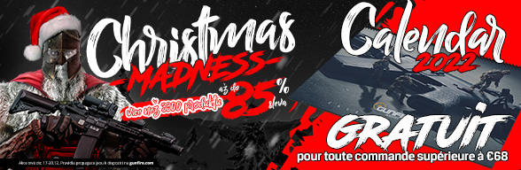 Calendrier Gunfire 2022 gratuit !