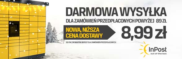 Darmowa dostawa InPost w Gunfire!